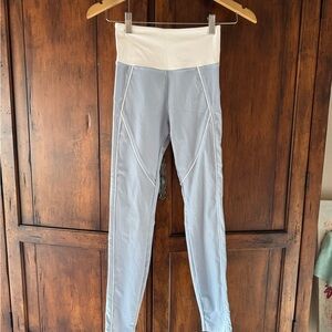 NYLORA Blue and White Leggings XS
